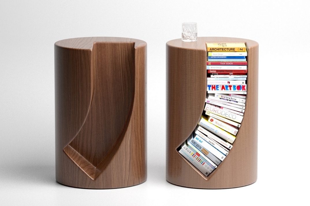 The Bookgroove: Multifunctional Table for Booklovers
