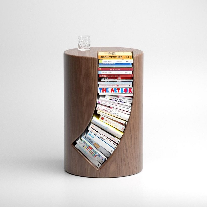 The Bookgroove: Multifunctional Table for Booklovers