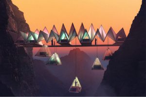 Floating Retreat: An Unforgettable Camping Experience