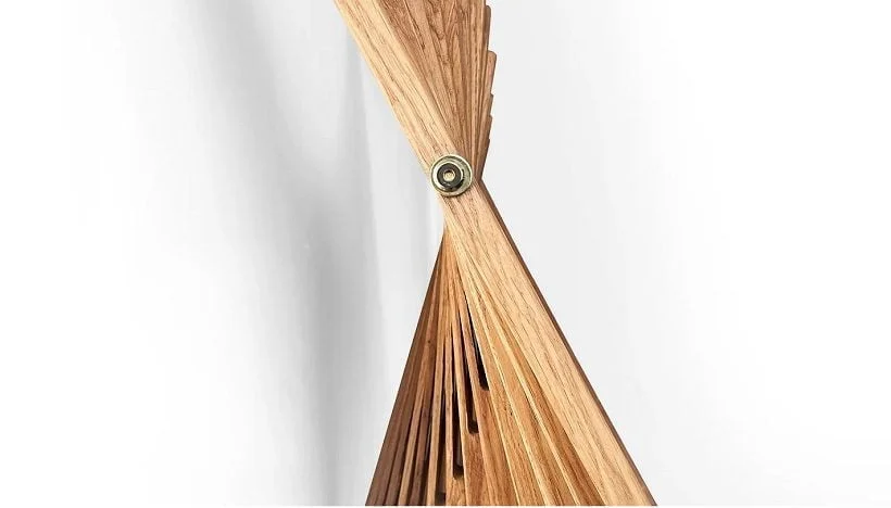 Robert van Embricqs is passionate about multifunctional furniture and he designed a desk called flow wall desk which is considered a piece of art as well.