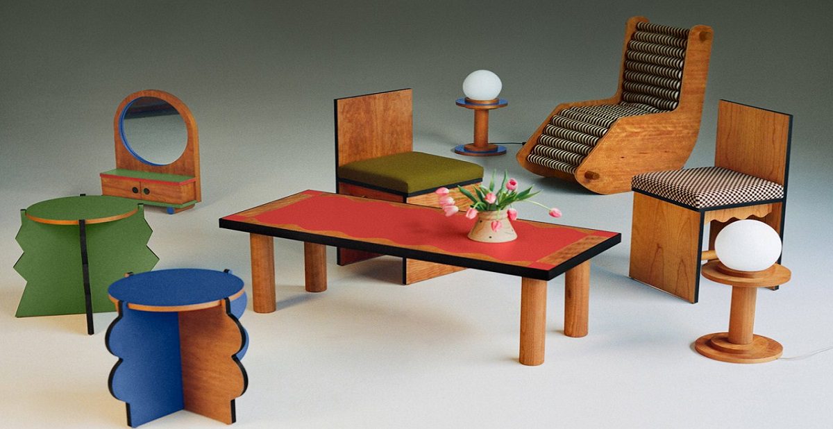 Adi Goodbrich was inspired by Chicagoan term frunchroom and designed a furniture collection with the same term.
