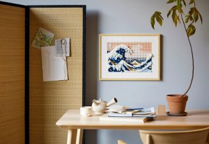 The Great Wave Joined the Lego Art Theme