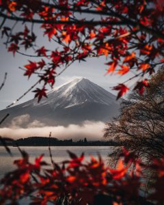 Japan getting autumn season