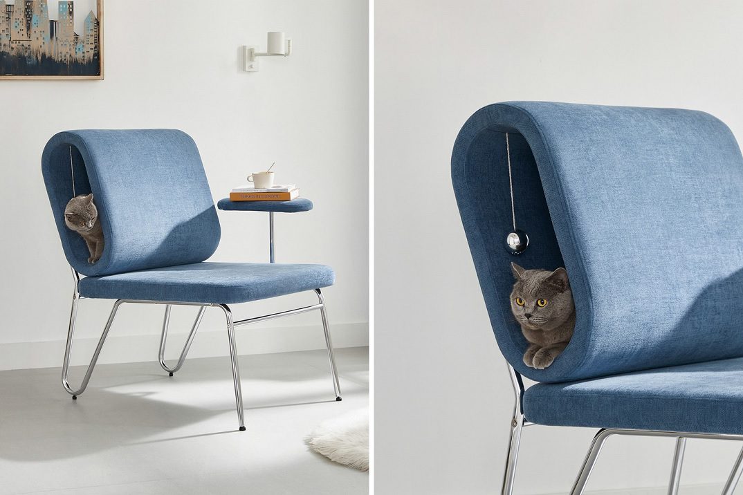The Sharing Joy: Designed by Zhe Gao for Humans and Cats