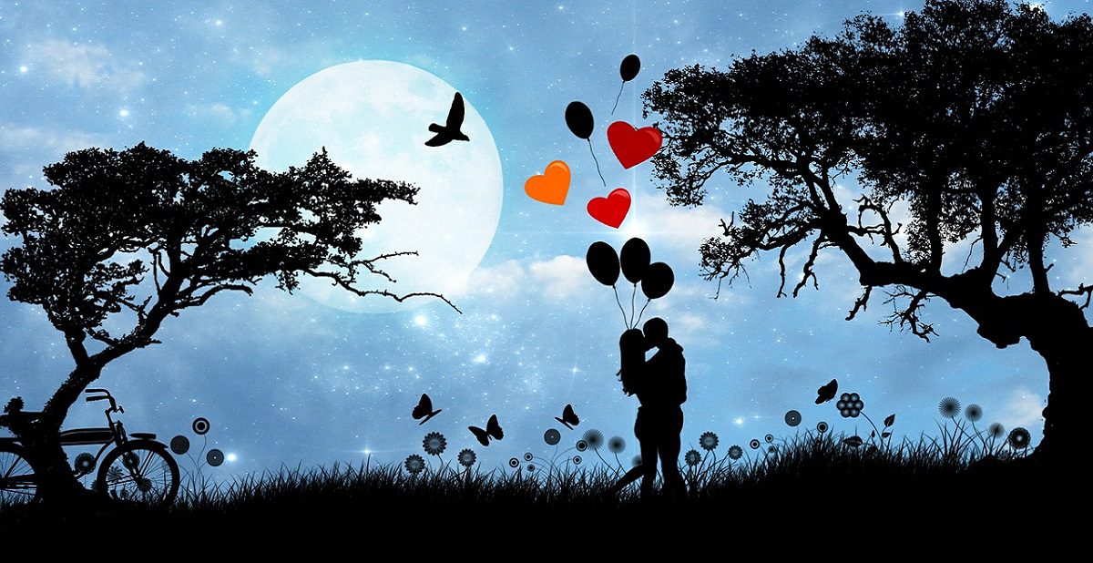 Valentines under the moon