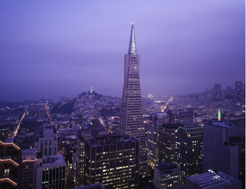 wolrd's most earthquake resistant buildings, Transamerica Pyramid