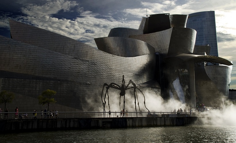 Exterior of the Guggenheim Museum