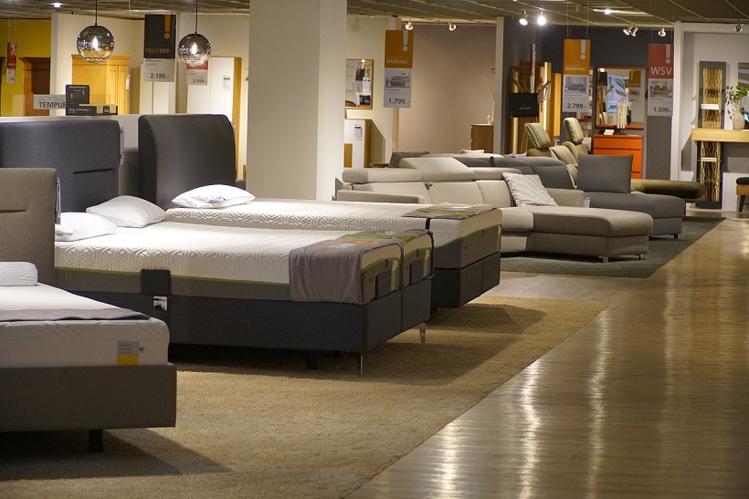 a bed store