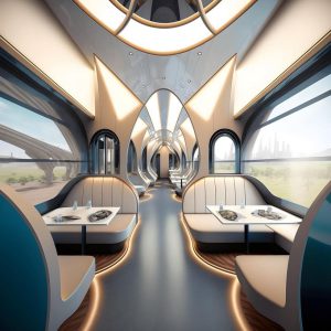 inside of the Fluidity Express