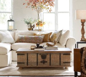 Pottery Barn antique look center table