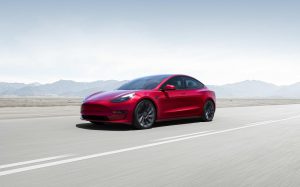 Tesla electric vehicle Model 3