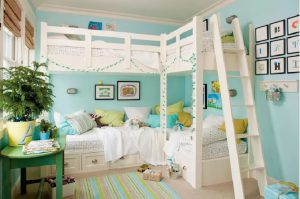 small bedroom ideas: loft bed