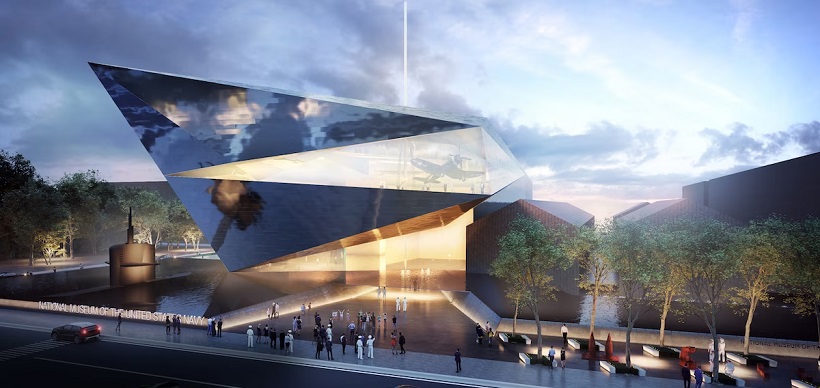 DLR Group's NAvy Museum of USA concept