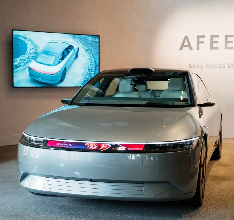 Afeela's media bar