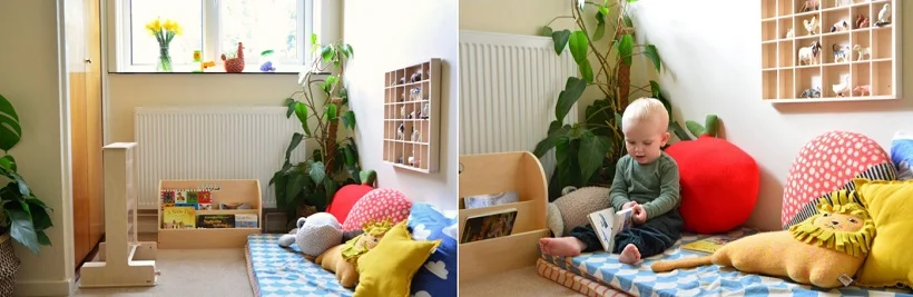 montessori reading corner