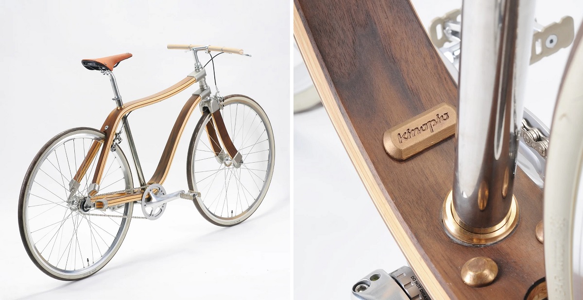 Moccle wooden bicycle
