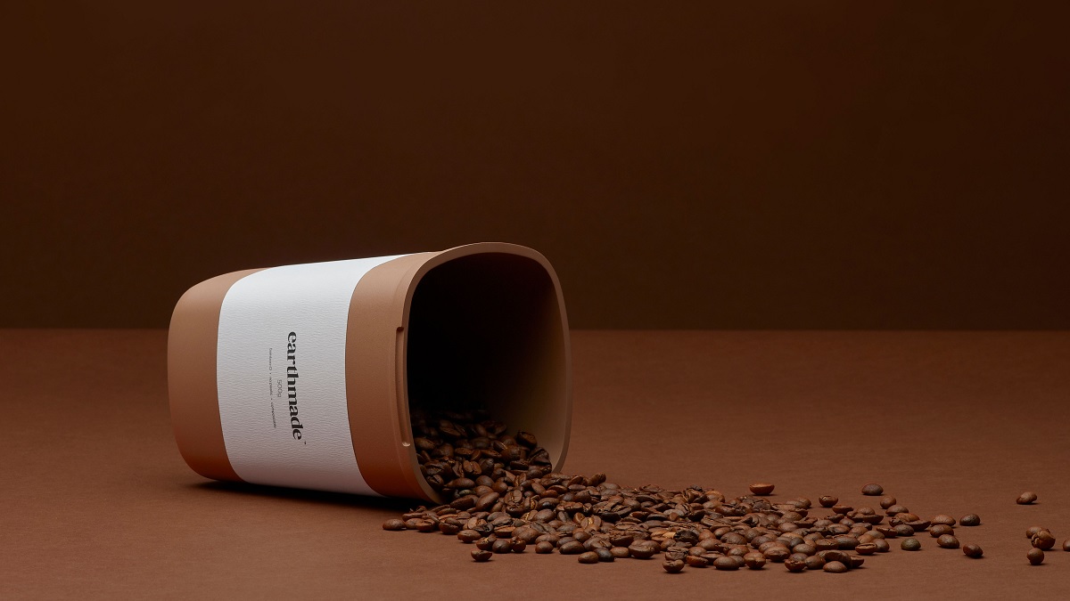 Eco-friendly packaging design for coffee by Earthmade and Beta