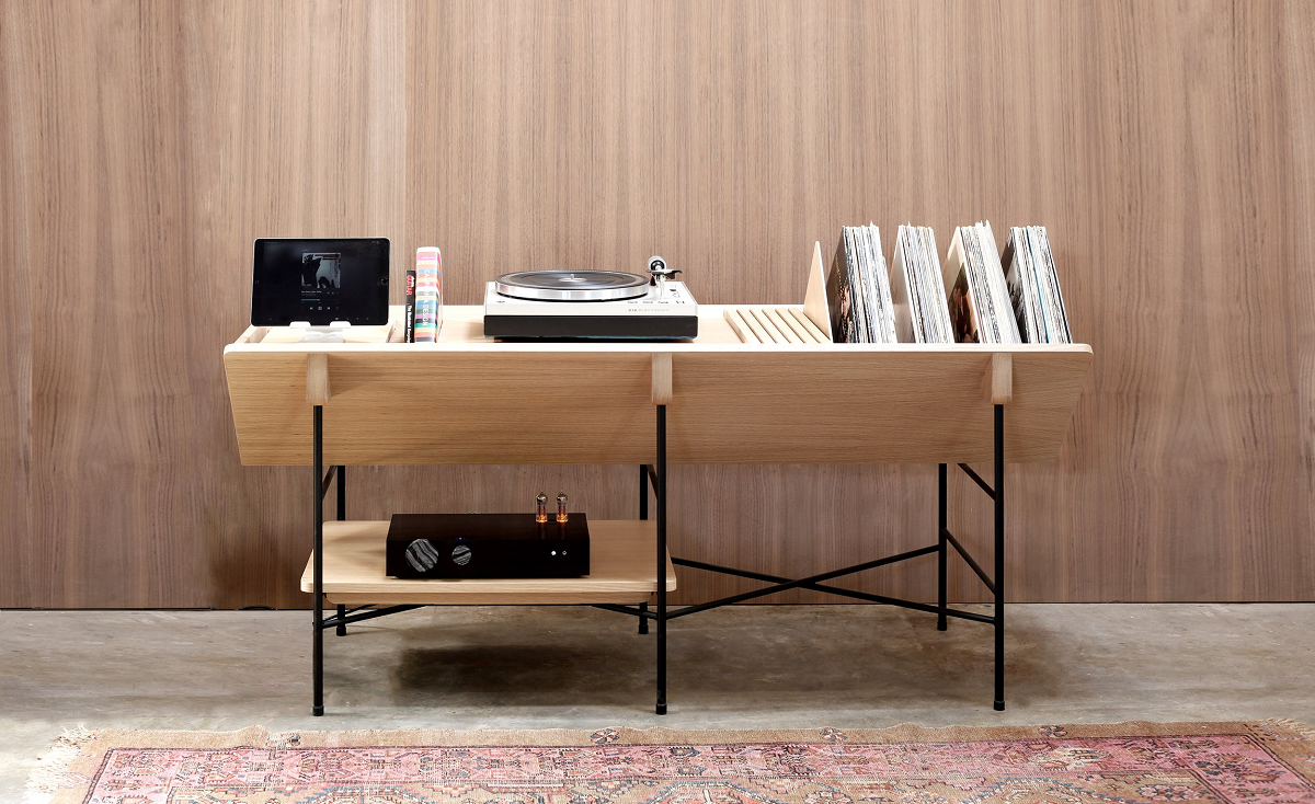 Open 45 Credenza will Display Your Records Proudly!