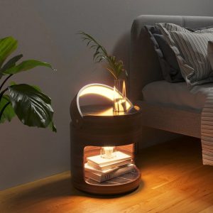 cylindric side table