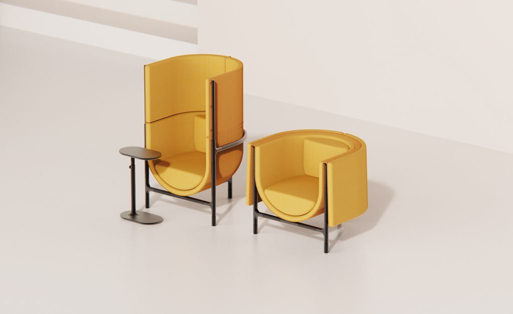 Unique Chair Design Allows For More Privacy