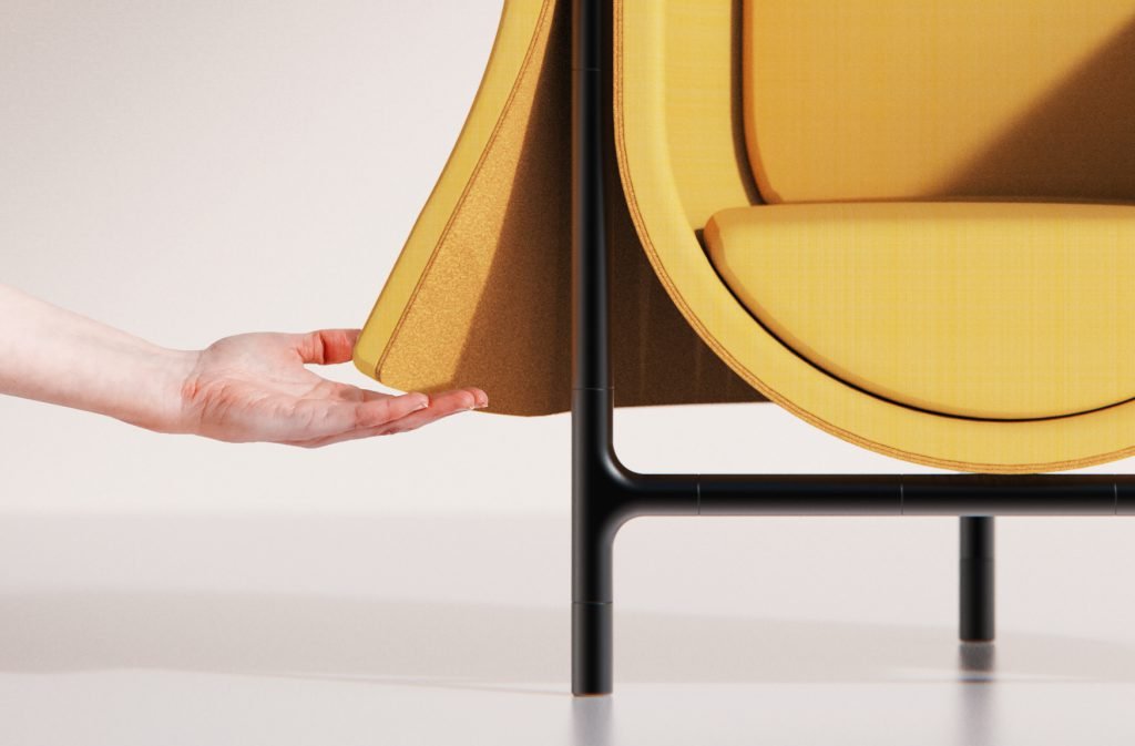 Unique Chair Allows For More Privacy