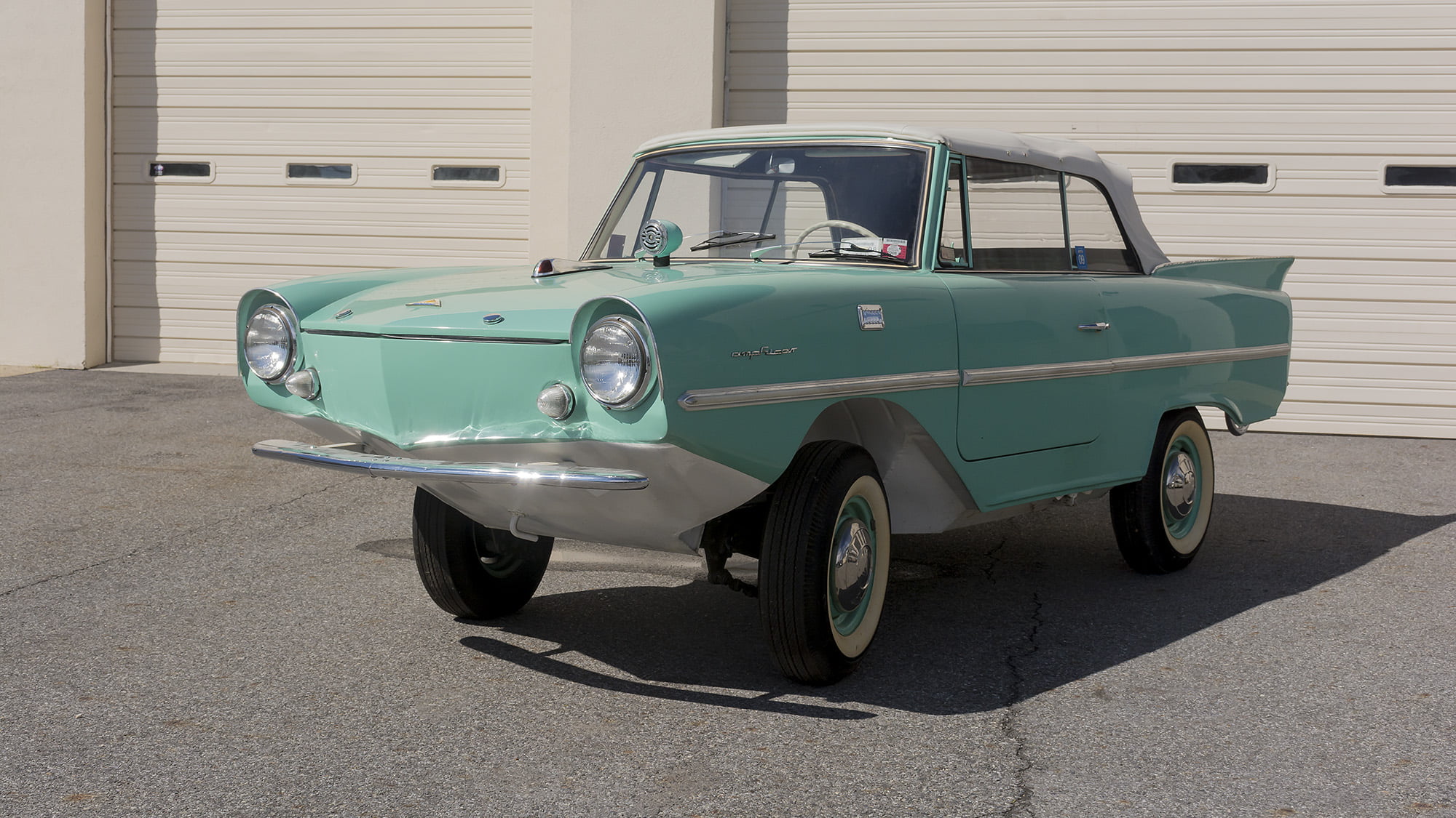 An Amphibious Car Design From The 60s, The Amphicar