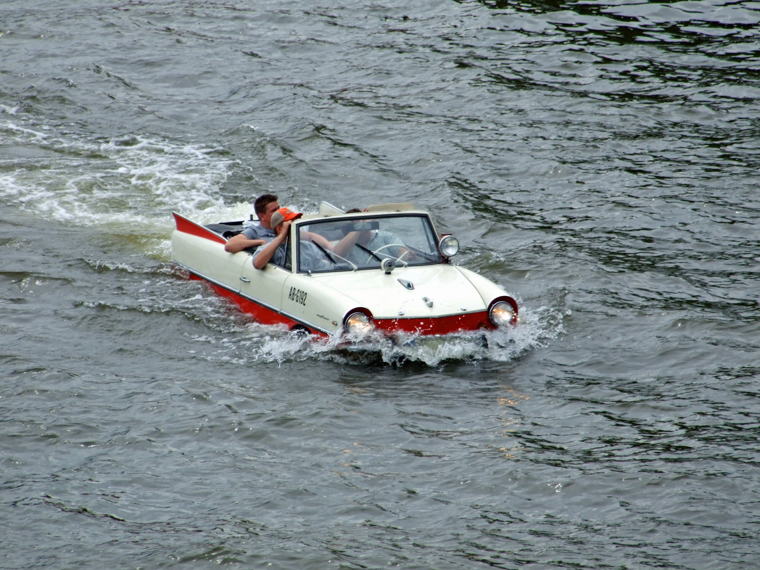 An Amphibious Car From The 60s, The Amphicar