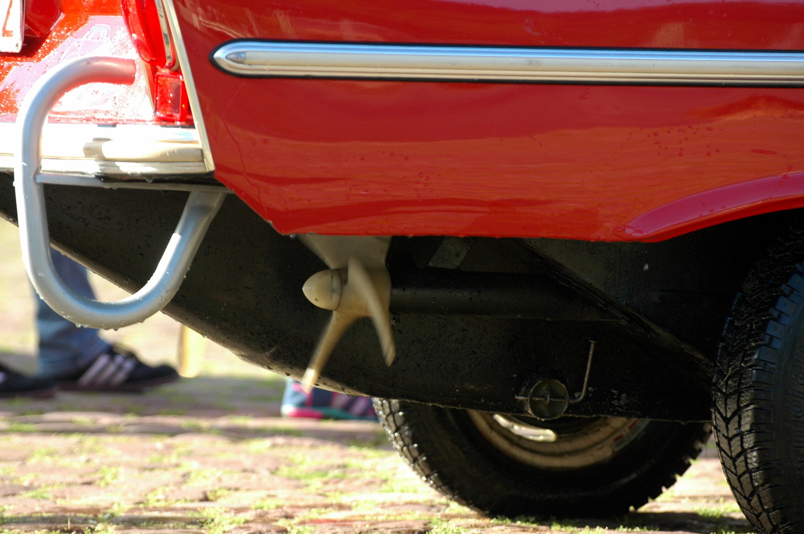 An Amphibious Car From The 60s, The Amphicar