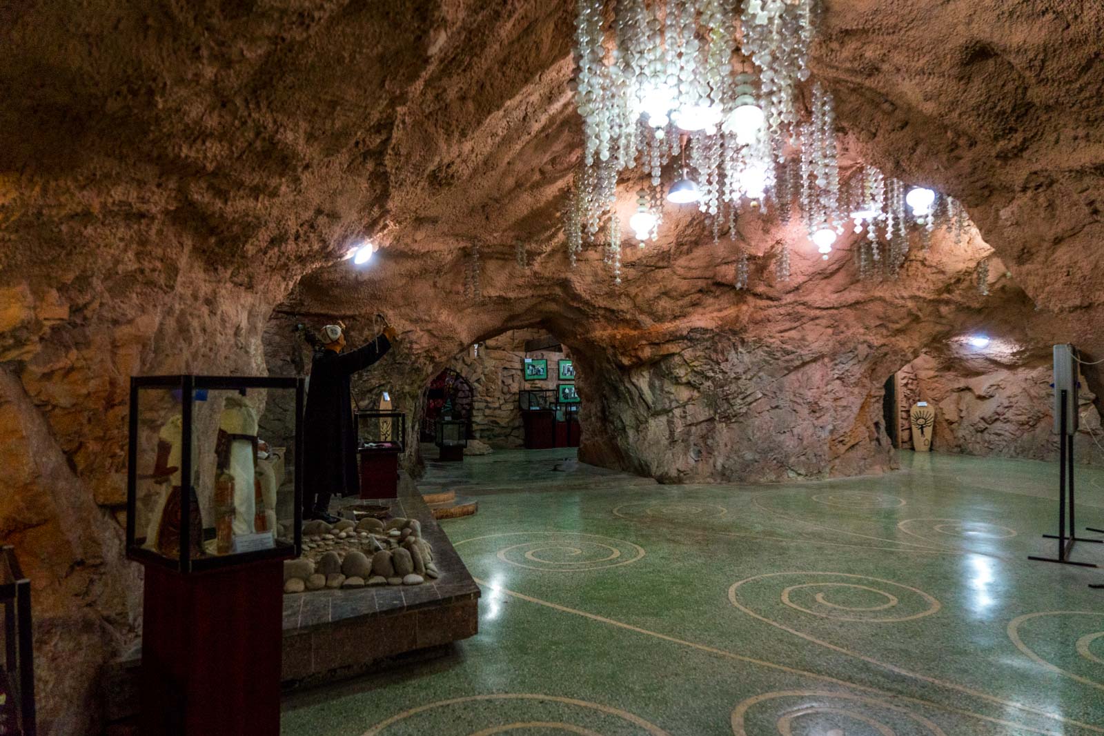 Cave Museum in Kyrgyzstan Placed On The Side Of A Mountain