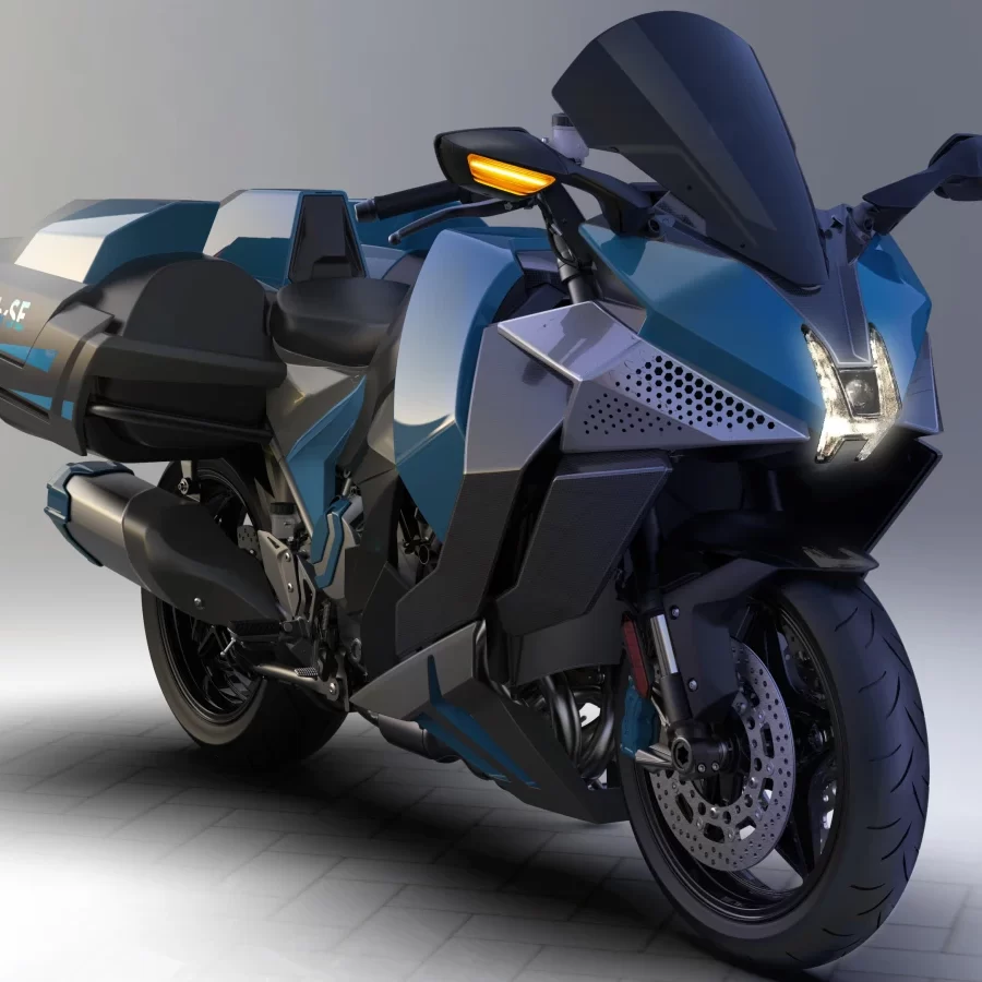 Hydrogen Powered Bike by Kawasaki: Ninja H2 HySE - Hydrogen powered cars