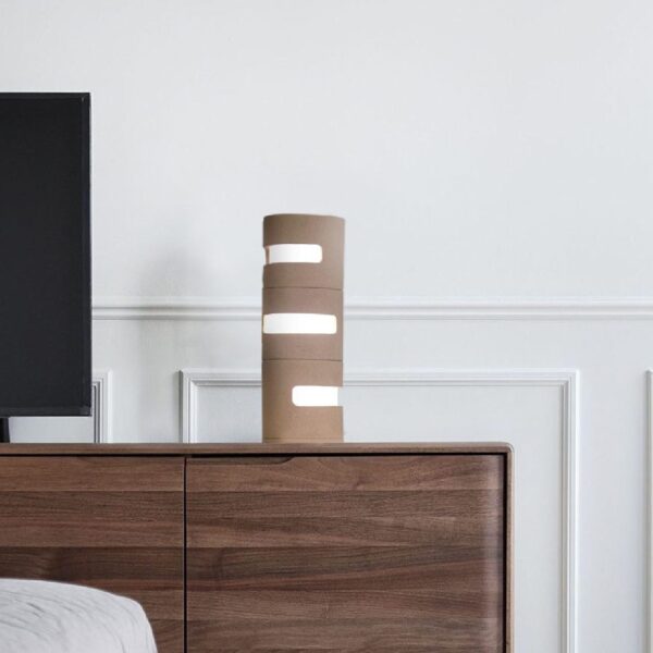 Sustainable Modular Table Lamp With a Modern Design