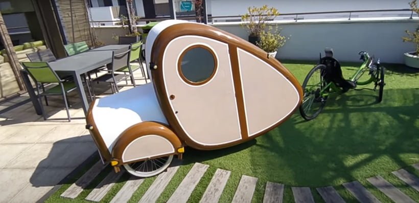 small campers for bicycles