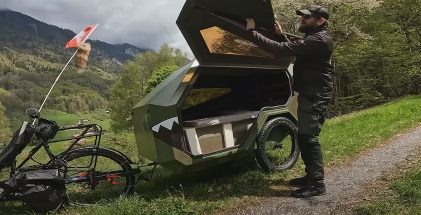 Bicycle Camper Expeditions Trailer