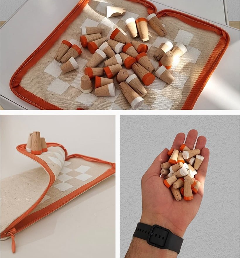 chess set design by Begüm Kılınç