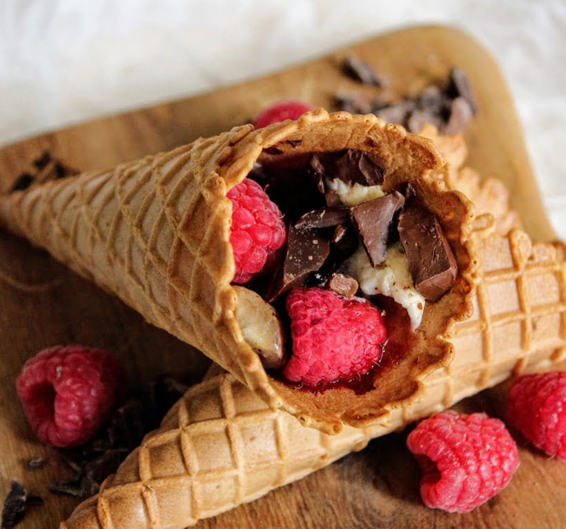easy cone dessert