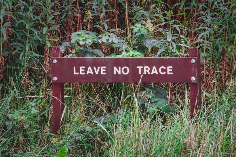 leave no trace