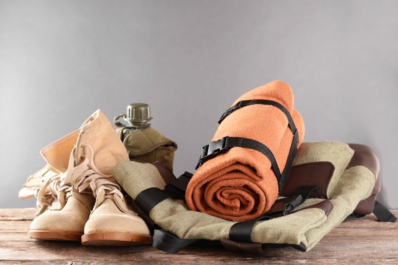 backpacking for winter camping