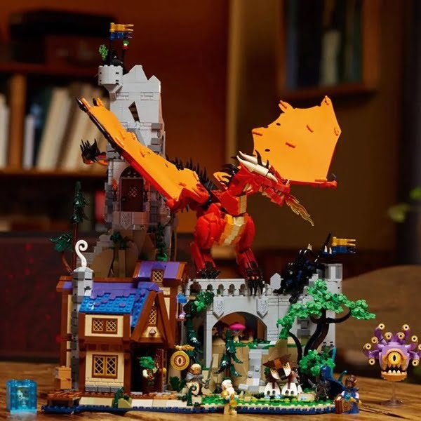 Lego Dungeons and Dragons sets consist of 3745 pieces. Each piece offers a rich and immersive building experience.