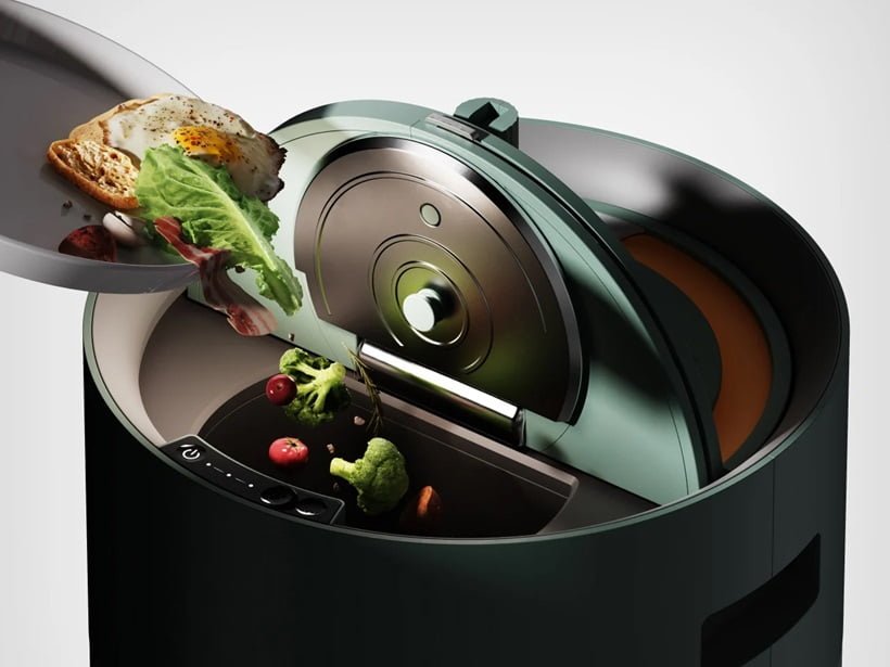 Food waste into fertilizer