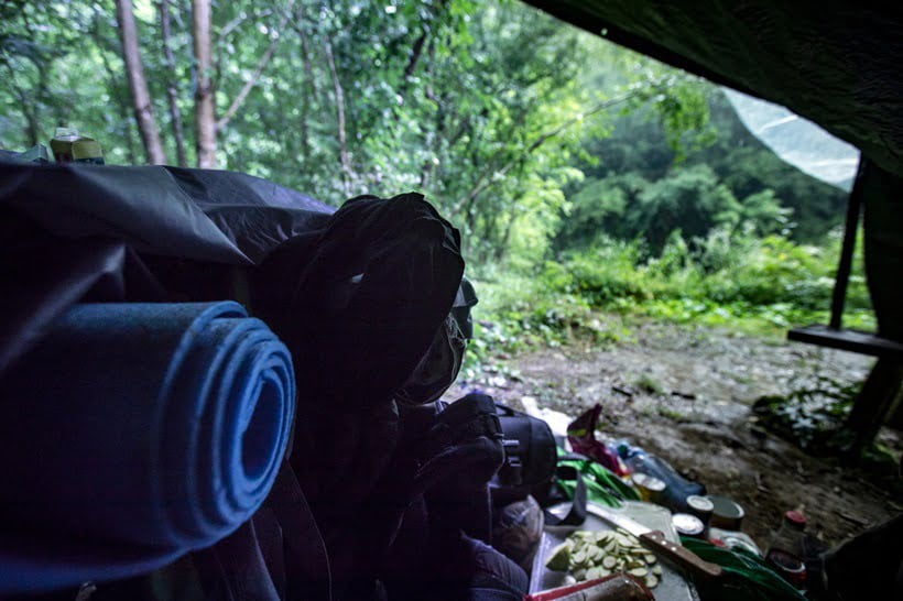 creating dry space duyring camping