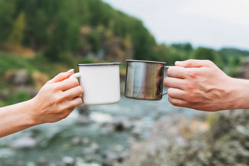 stainless steel cup for camping