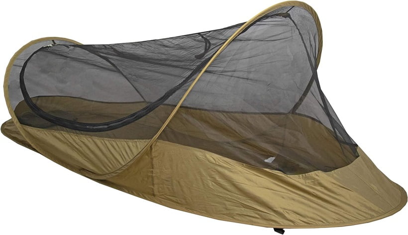 bivy tent with a net