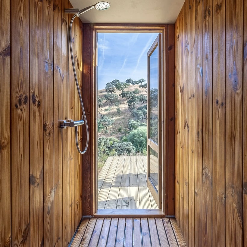 bathroom of a tiny house