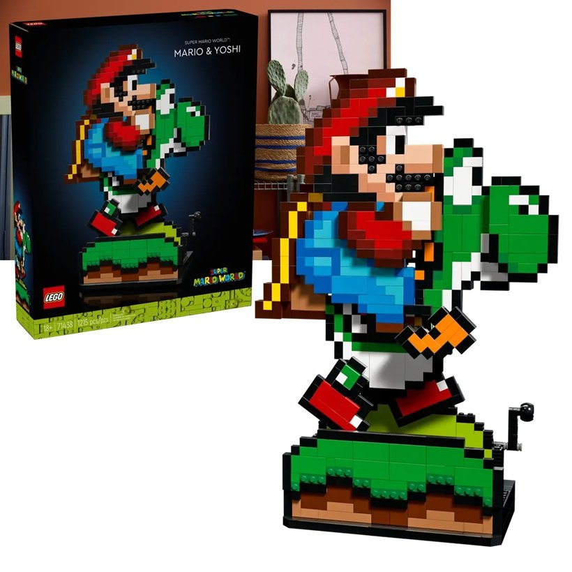 LEGO box with Super Mario