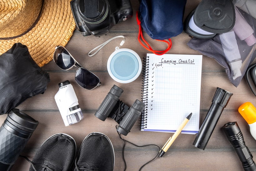 camping packing list