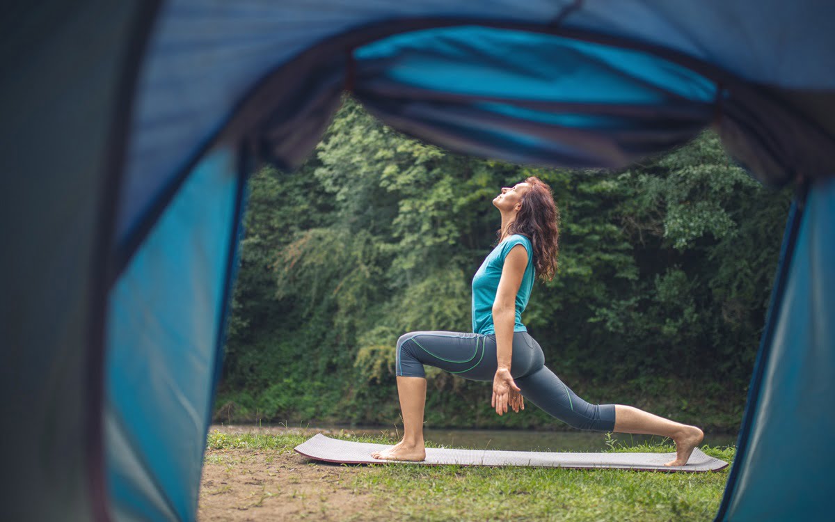 If you are a traveler, hiker, or camper, you may wonder how to do yoga when traveling. But believe us, you can do and enjoy both!