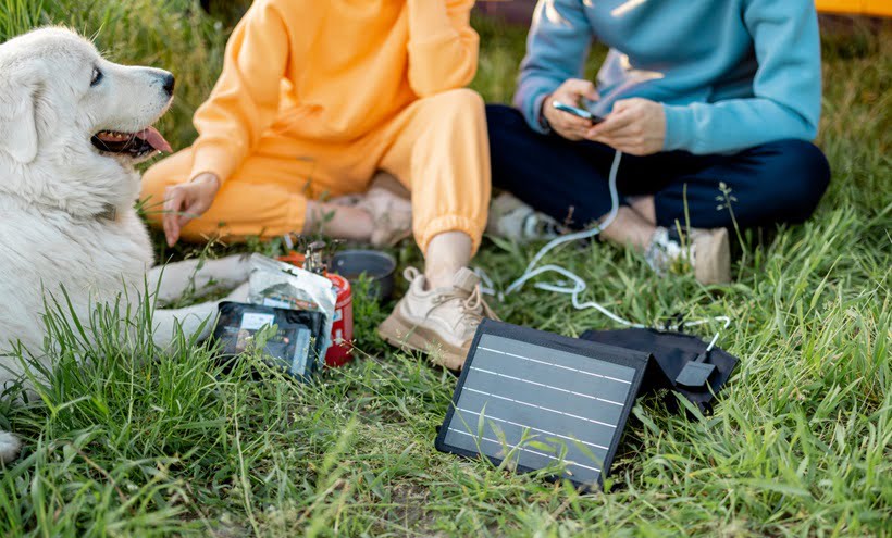 portable solar power system
