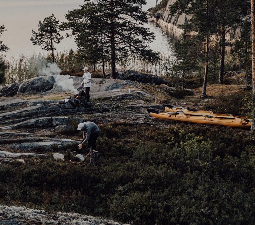 canoe camping