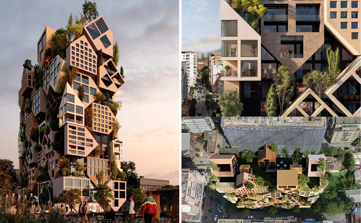 Would you like to trade your cramped, industrialised apartments for a stunning 71-meter-tall vertical village that redefines urban living?