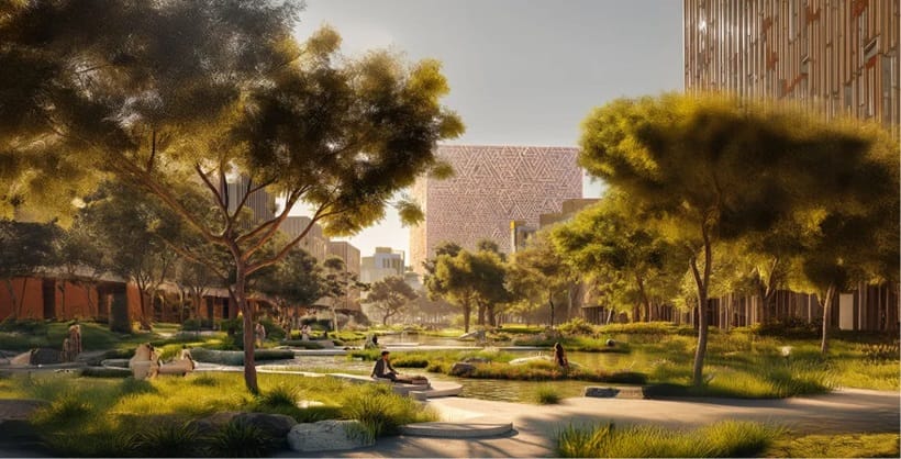 technical drawing of architectural design